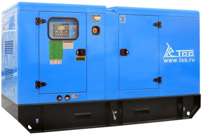 Дизельный генератор ТСС АД-80С-Т400-1РКМ5 в шумозащитном кожухе Печать